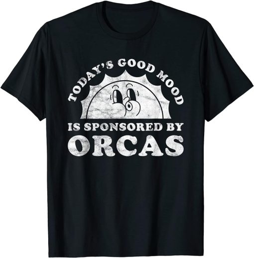 Funny Cute Retro Vintage Orcas or Orca T-Shirt