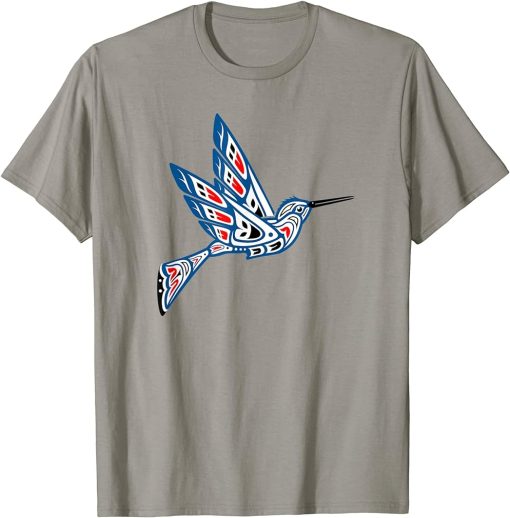 Hummingbird Native American Indian Pacific Northwest Art T-Shirt