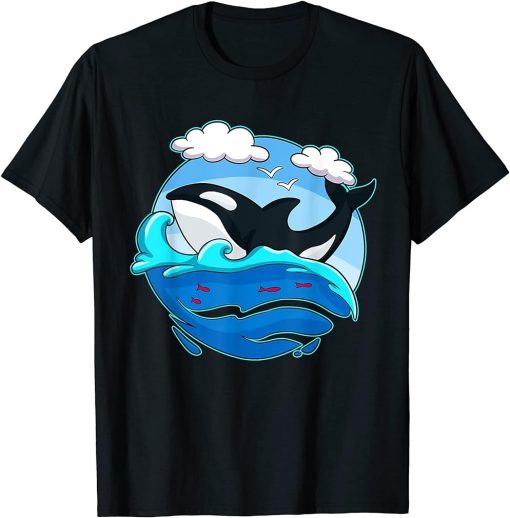 Killer Whale Orca Ocean Gift T-Shirt